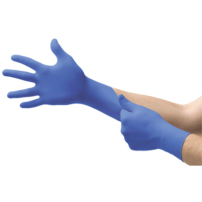 Ansell Cobalt® N19 Disposable Nitrile Gloves, 3.9 mil Palm, 4.3 mil Fingers, X-Small, Cobalt Blue (748-N190)