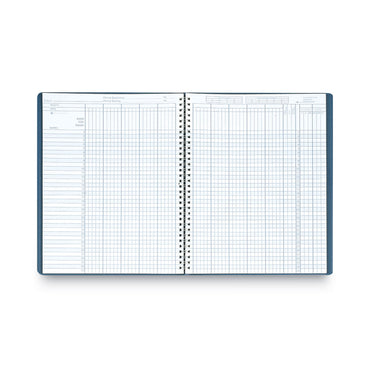 House of Doolittle™ Recycled Class Record Book, 8 Classes, 35 Students, 9 to 10 Week Terms, 40-Week Span, Blue Cover, 11 x 8.5 Sheets (HOD51407)