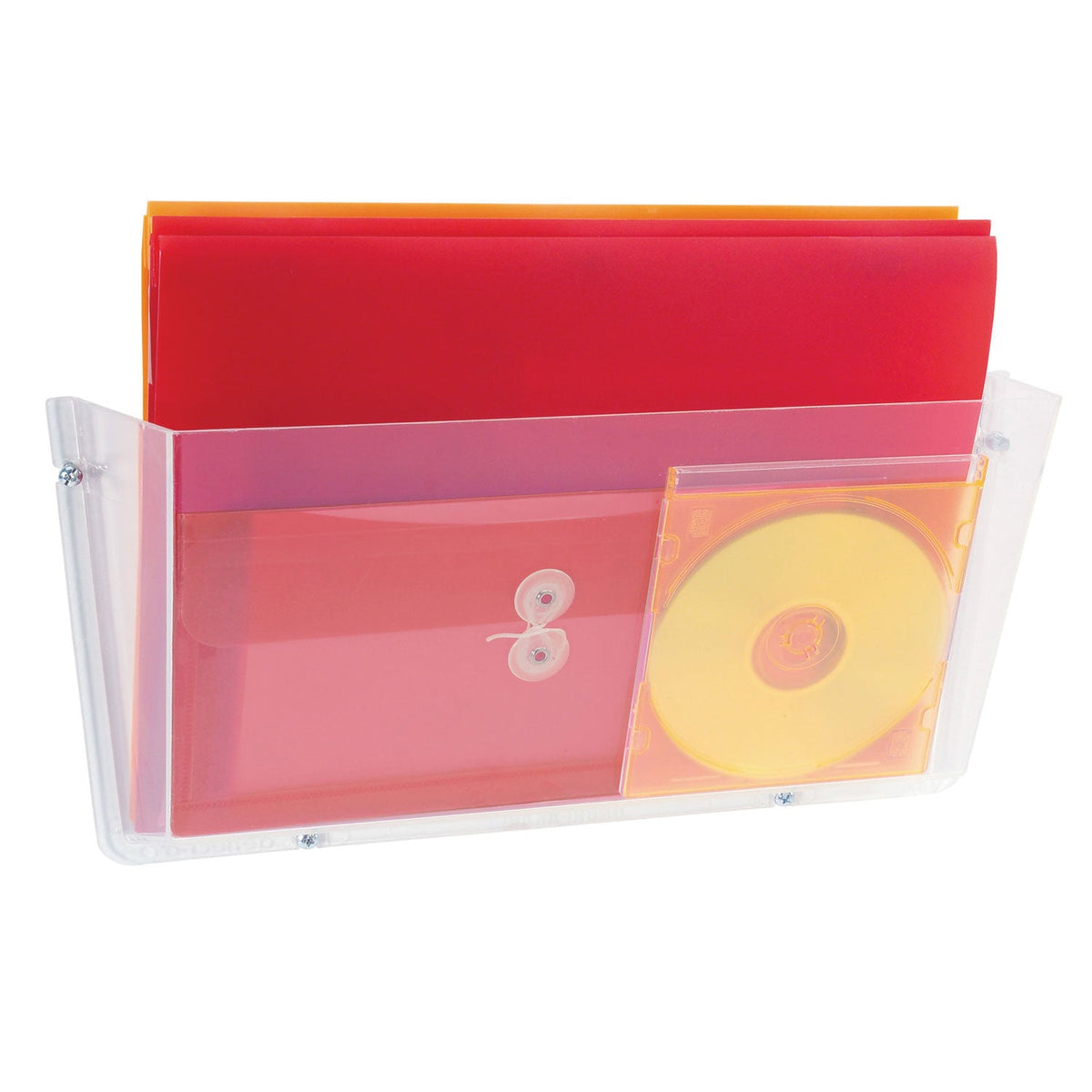 Doctors File Unbreakable deflecto® Unbreakable DocuPocket Wall File, Legal Size, 17.5
