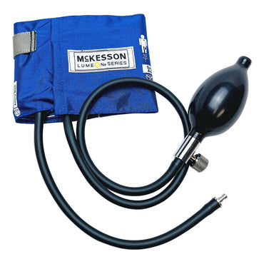 McKesson LUMEON™ Reusable Blood Pressure Cuff and Bulb 19 to 27 cm Arm Nylon Cuff Small Adult Cuff (803205_BX)