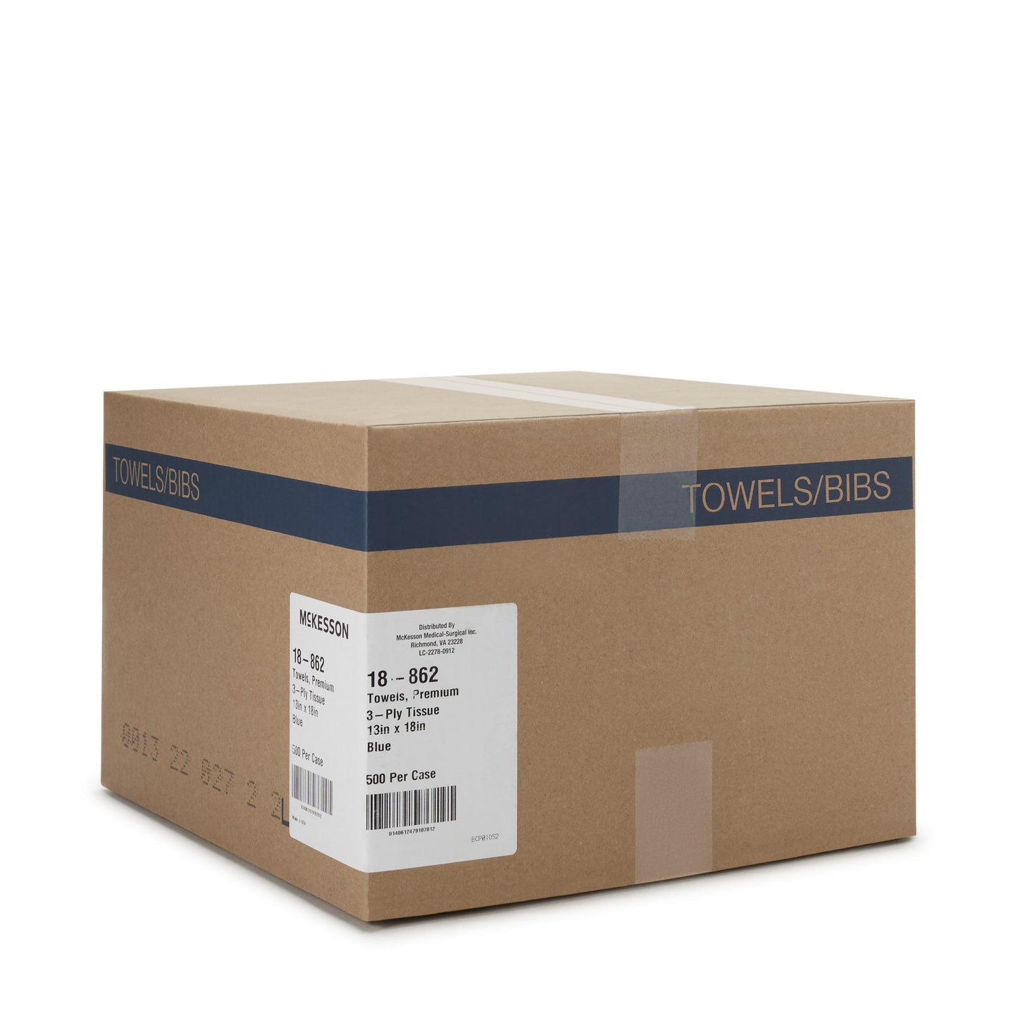 McKesson Procedure Towel 13 W X 18 L Inch Blue NonSterile (152051_CS)