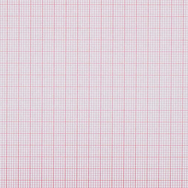 Precision Charts Recording Chart Paper Z-Fold Red Grid (546575_EA)