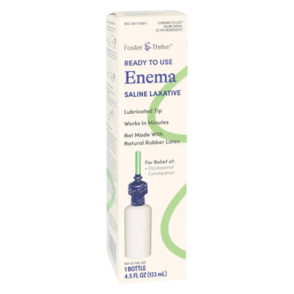 Foster & Thrive™ Enema 4.5 oz. 19 Gram - 7 Gram Strength Monobasic Sodium Phosphate / Dibasic Sodium Phosphate (1238983_EA)