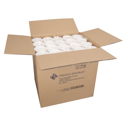 Prime Source® Paper Hot Squat Cup, White, 10 oz (75000233)