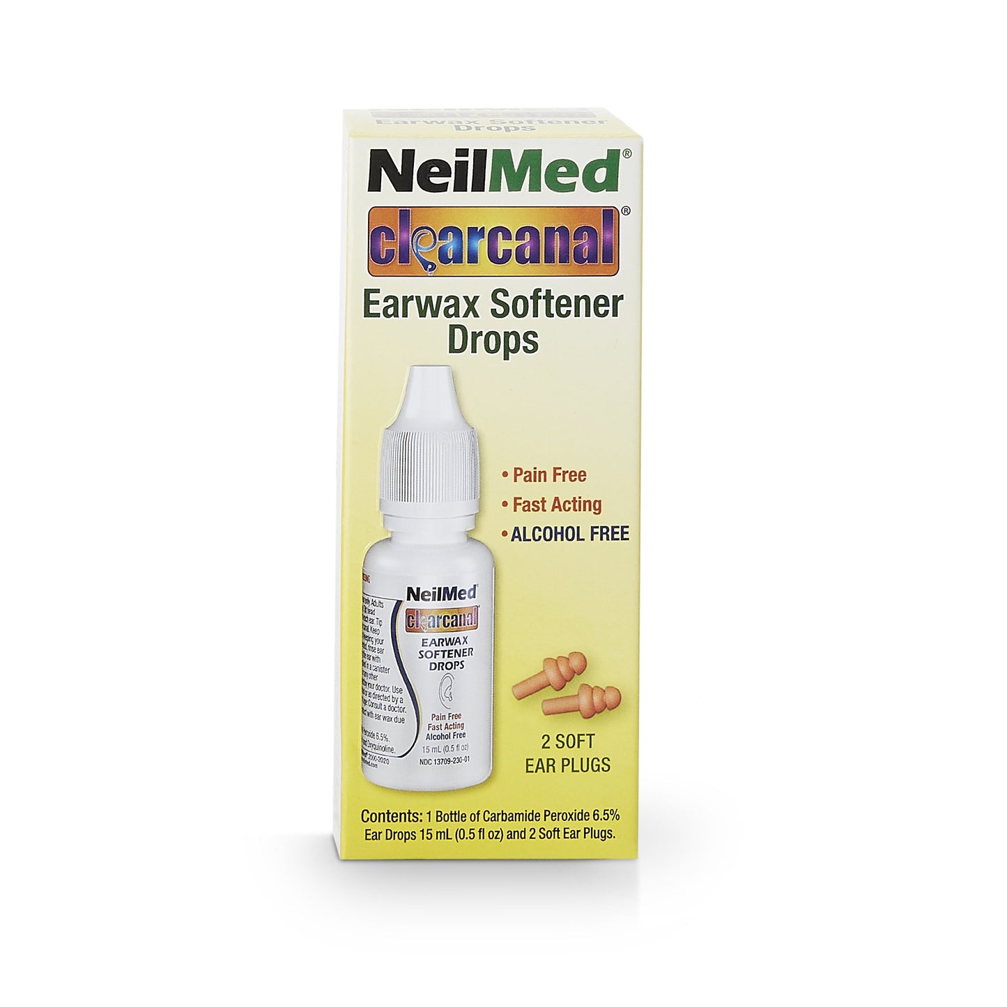 NeilMed® Ear Wax Remover 0.5 oz. Otic Drops 6.5% Strength Carbamide Peroxide (1129811_EA)