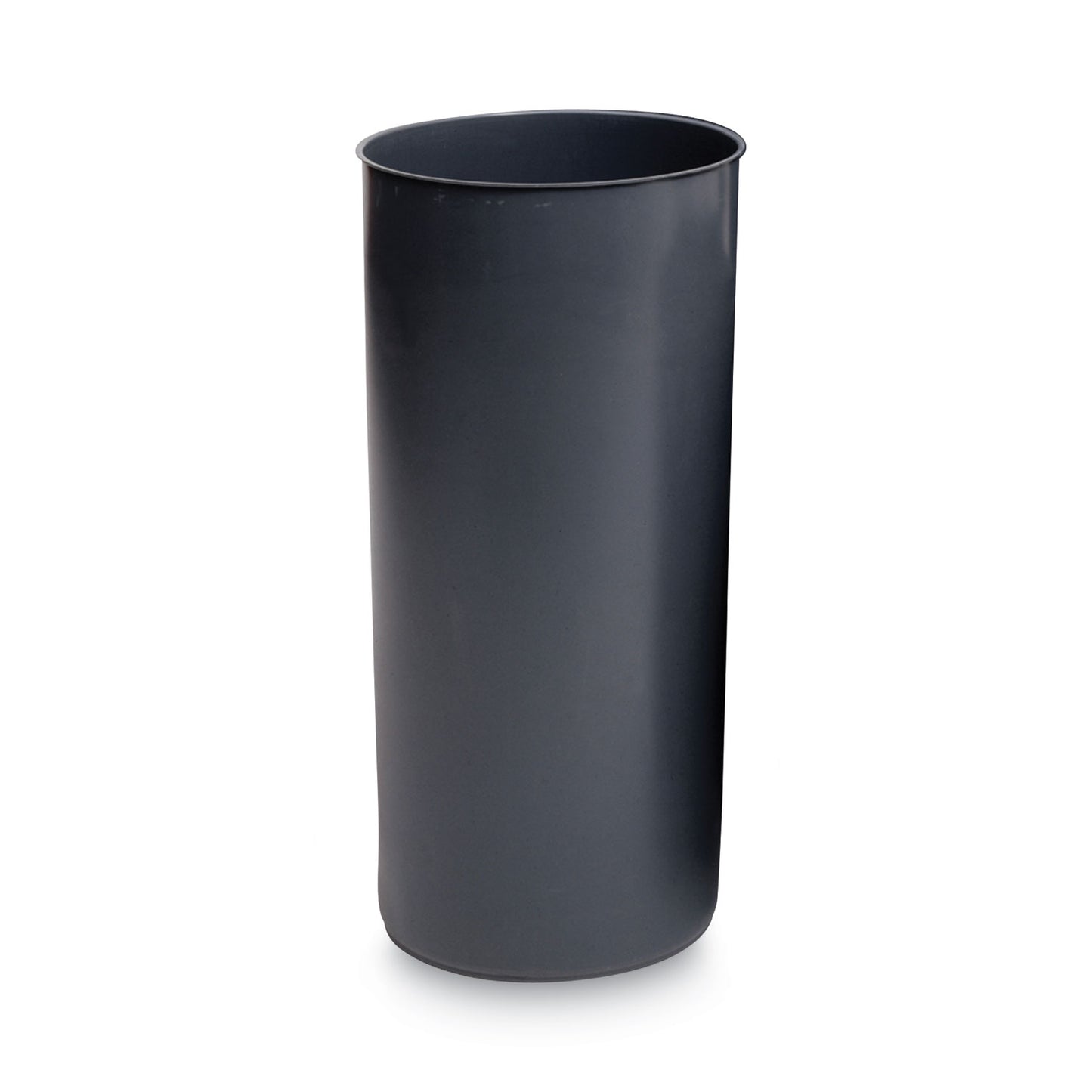 Rubbermaid® Commercial Rigid Liner with Rim, 25 gal, Plastic, Gray (RCP355200GYCT)