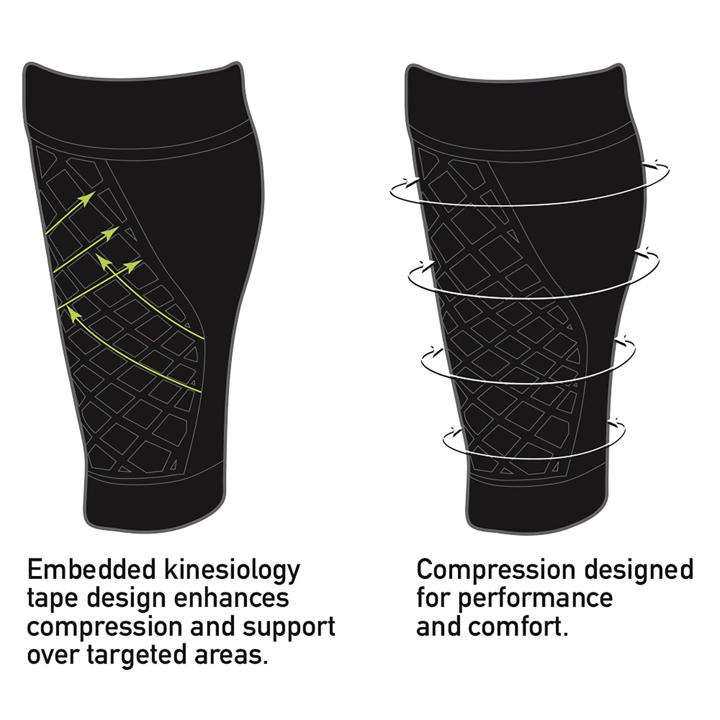 Spark™ Calf Support Small Pull-on 12-1/2 to 14 Inch Calf Circumference Left or Right Leg (1234377_EA)