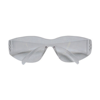 Safety Zone® CCP Industries® Light Weight Safety Glasses, Clear Lens, Clear Frame, Pack of 12 (SZN751FTCL-DZ)