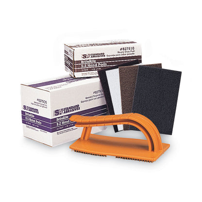 3M™ Standard Abrasives Easy Hand Pad Holder, 3.38 x 5.75, Orange (MMM827000)