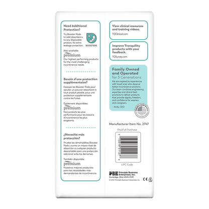 Tranquility® Essential Unisex Incontinence Brief X-Large Disposable Heavy Absorbency (1198169_BG)