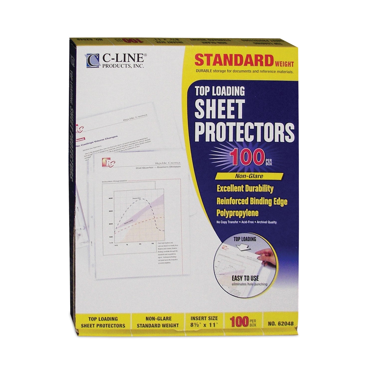 c-line-standard-weight-polypropylene-sheet-protectors-num-cli62048_4