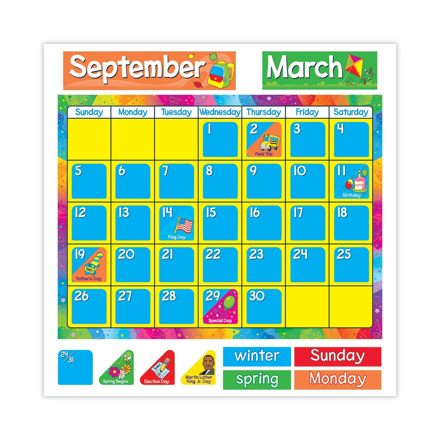 trend-enterprises-year-around-calendar-bulletin-board-set-num-tept8096_3