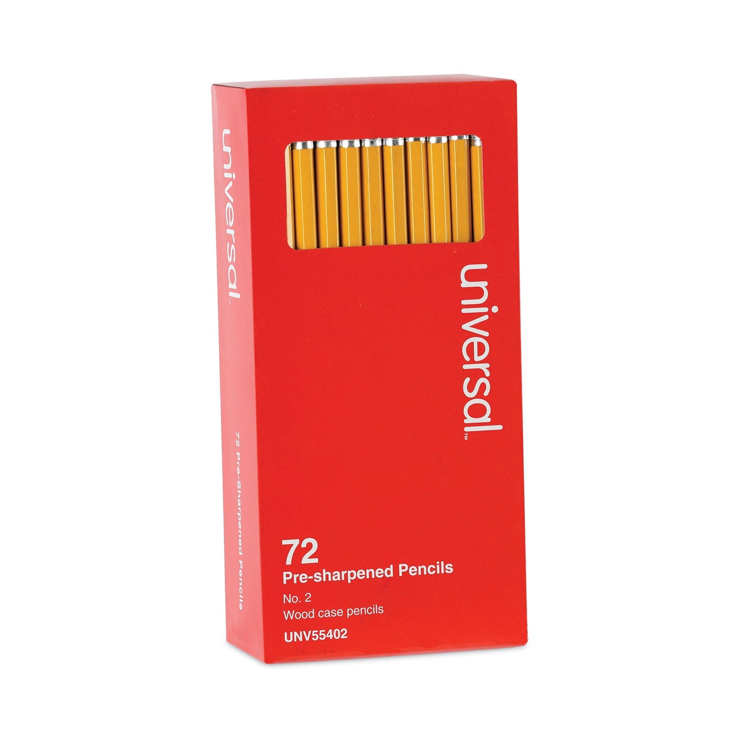 universal-2-pre-sharpened-woodcase-pencil-num-unv55402_2