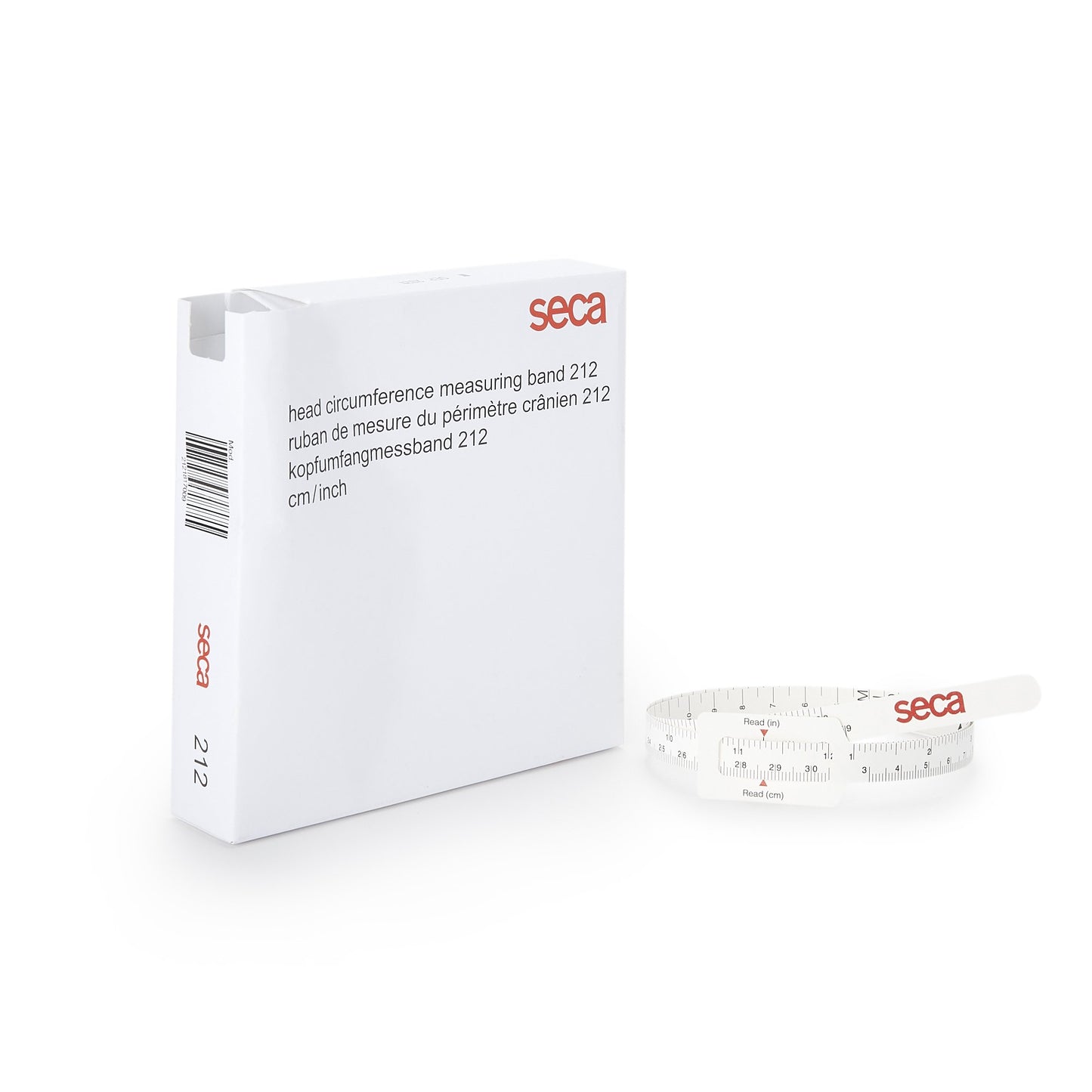 seca® 212 Head Circumference Measure Tape 26.1 Inch Diameter Synthetic Disposable Inches / Centimeters (462019_EA)