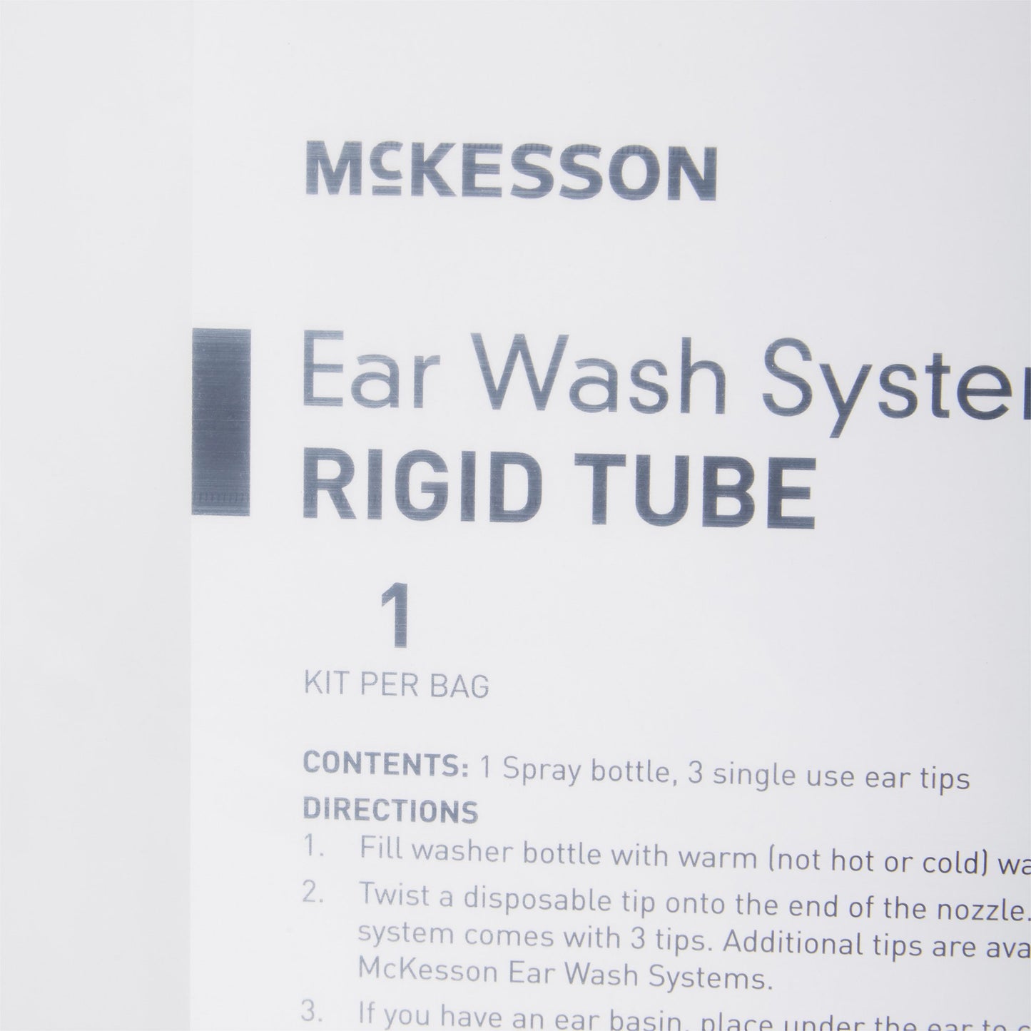 McKesson Ear Wash System Disposable Tip Blue / White (1068693_CS)