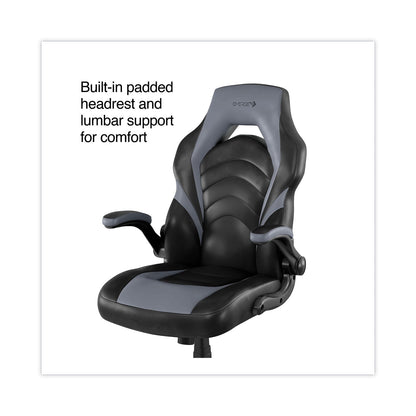emerge-vortex-bonded-leather-gaming-chair-supports-up-to-301-lbs-17-9-to-21-6-seat-height-gray-black-back-black-base-eem58224cc_2