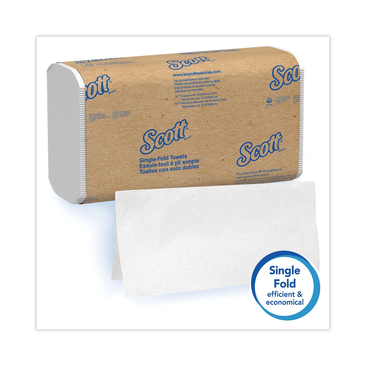 scott-01700-white-singlefold-bulk-paper-towels-num-kim01700_4