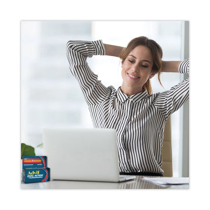 Advil® Dual Action with Acetaminophen and Ibuprofen Caplets, 50 Packets of 2 Caplets (AVL014795)