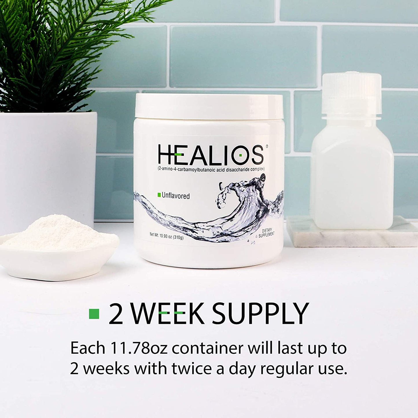 Healios® Oral Supplement Unflavored Powder 10.93 oz. Jar (1218420_EA)