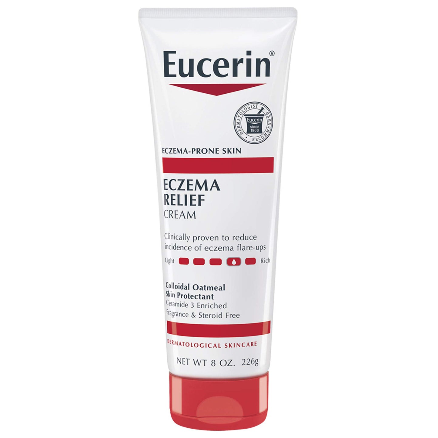 Eucerin® Eczema Relief Eczema Cream 8 oz. Tube Unscented Cream (1231867_EA)