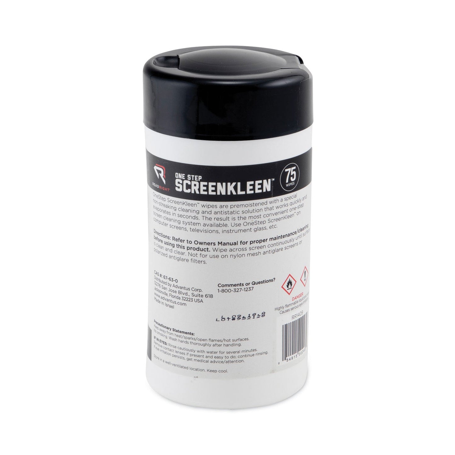 read-right-advantus-onestep-crt-screen-cleaner-wet-wipes-num-rearr1409_2