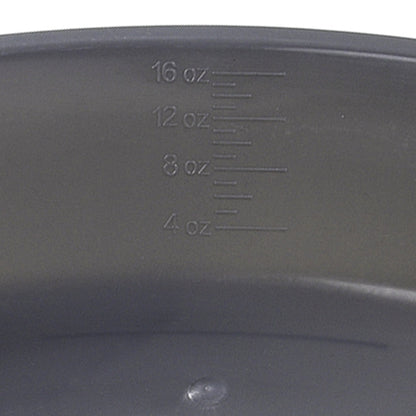 McKesson Emesis Basin Graphite 16 oz. Plastic Single Patient Use (1028127_CS)