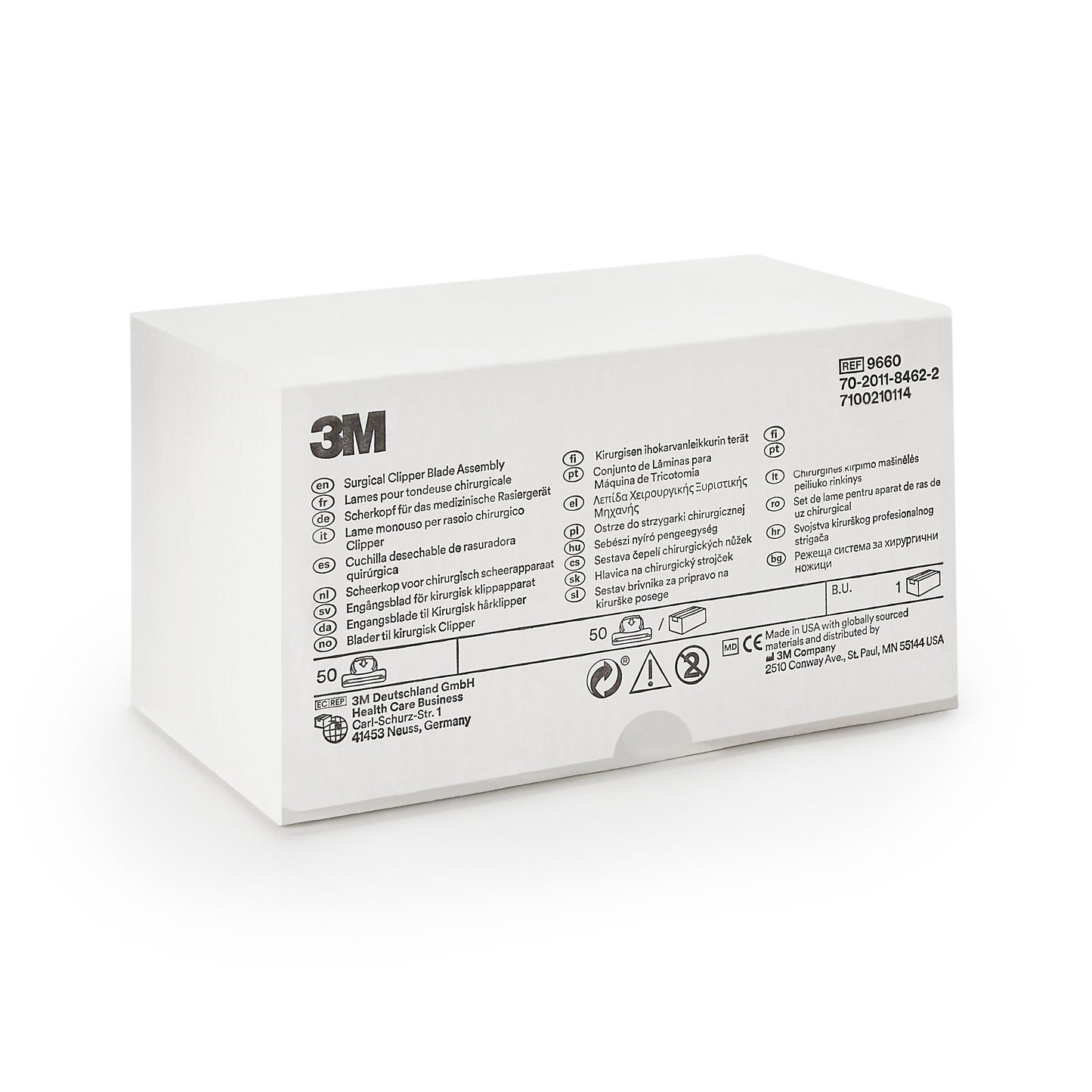 3M™ Surgical Clipper Blade For 9661 Surgical Clipper NonSterile (347468_CS)