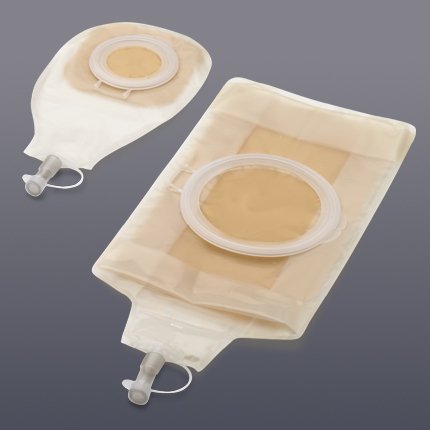 Hollister Wound Drainage Pouch Without Tubing 12 Inch Length 2000 mL NonSterile FlexWear Skin Flat Barrier (224186_BX)