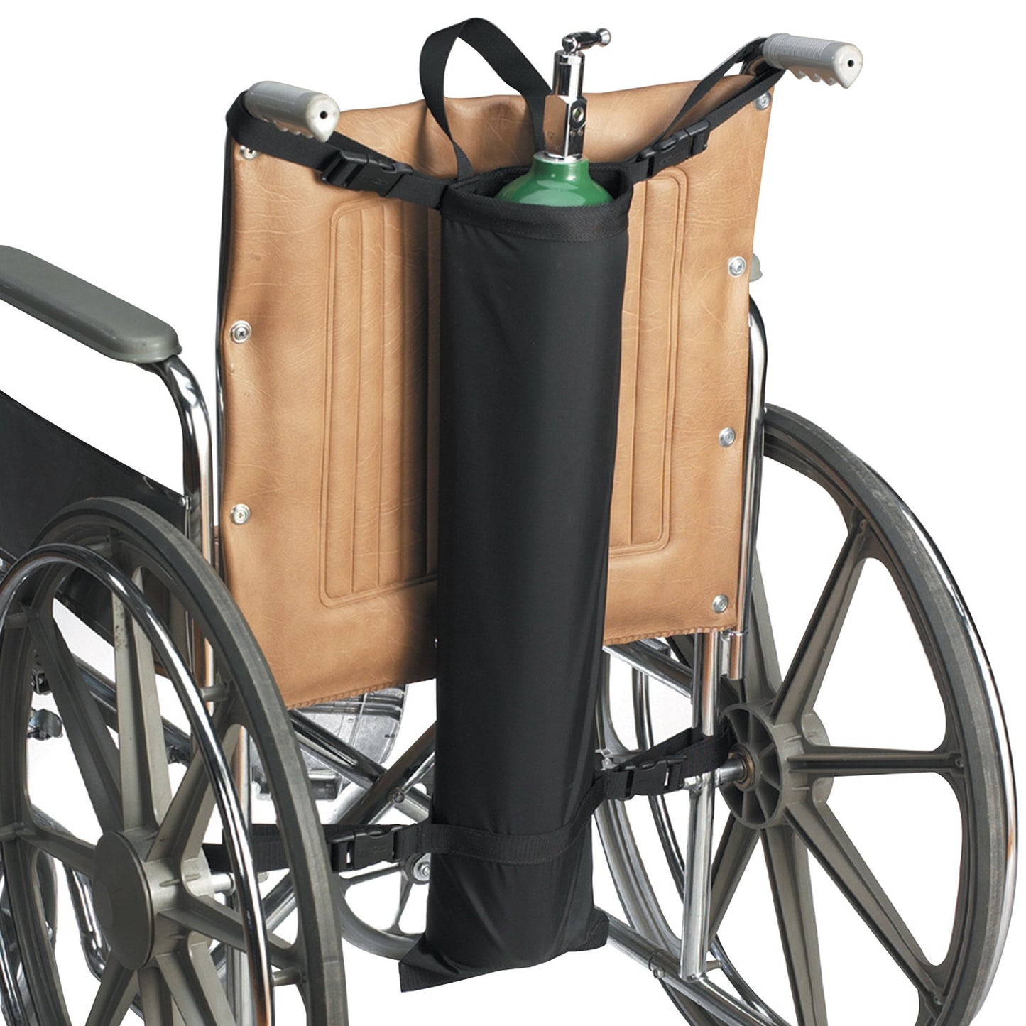 SkiL-Care™ Oxygen Cylinder Holder For 16 to 24 Inch Wheelchair (579436_EA)