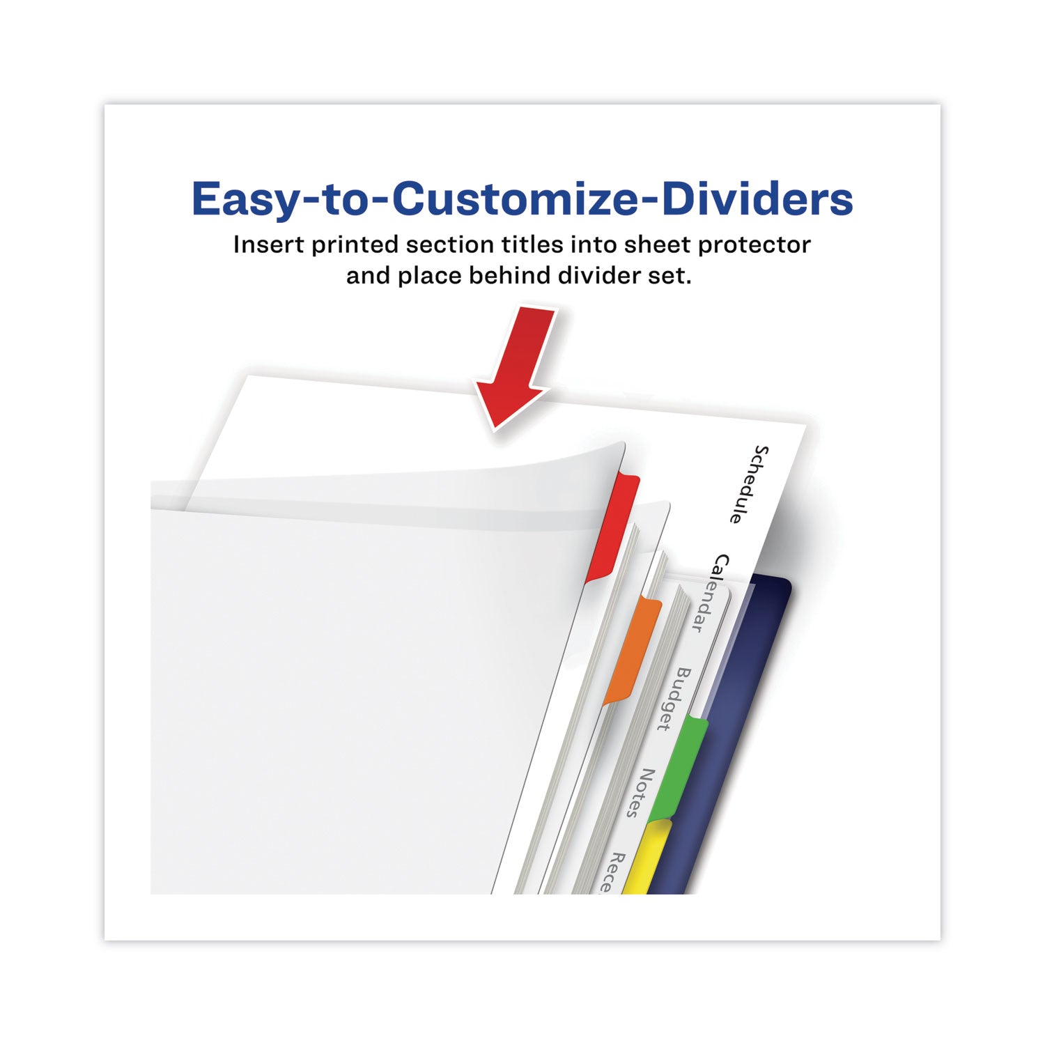 avery-clear-easy-view-plastic-dividers-with-multicolored-tabs-and-sheet-protector-num-ave16741_2