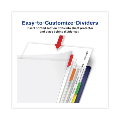 avery-clear-easy-view-plastic-dividers-with-multicolored-tabs-and-sheet-protector-num-ave16741_2