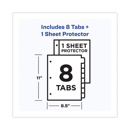 avery-clear-easy-view-plastic-dividers-with-multicolored-tabs-and-sheet-protector-num-ave16741_3