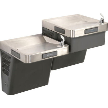 Global Industrial Bi-Level Refrigerated Drinking Fountain, Filtered, by Global Industrial (WB761244)