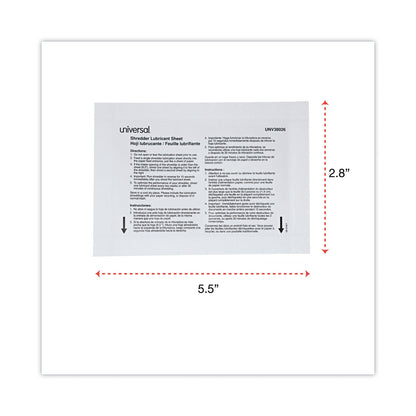 universal-shredder-lubricant-sheets-num-unv38026_4