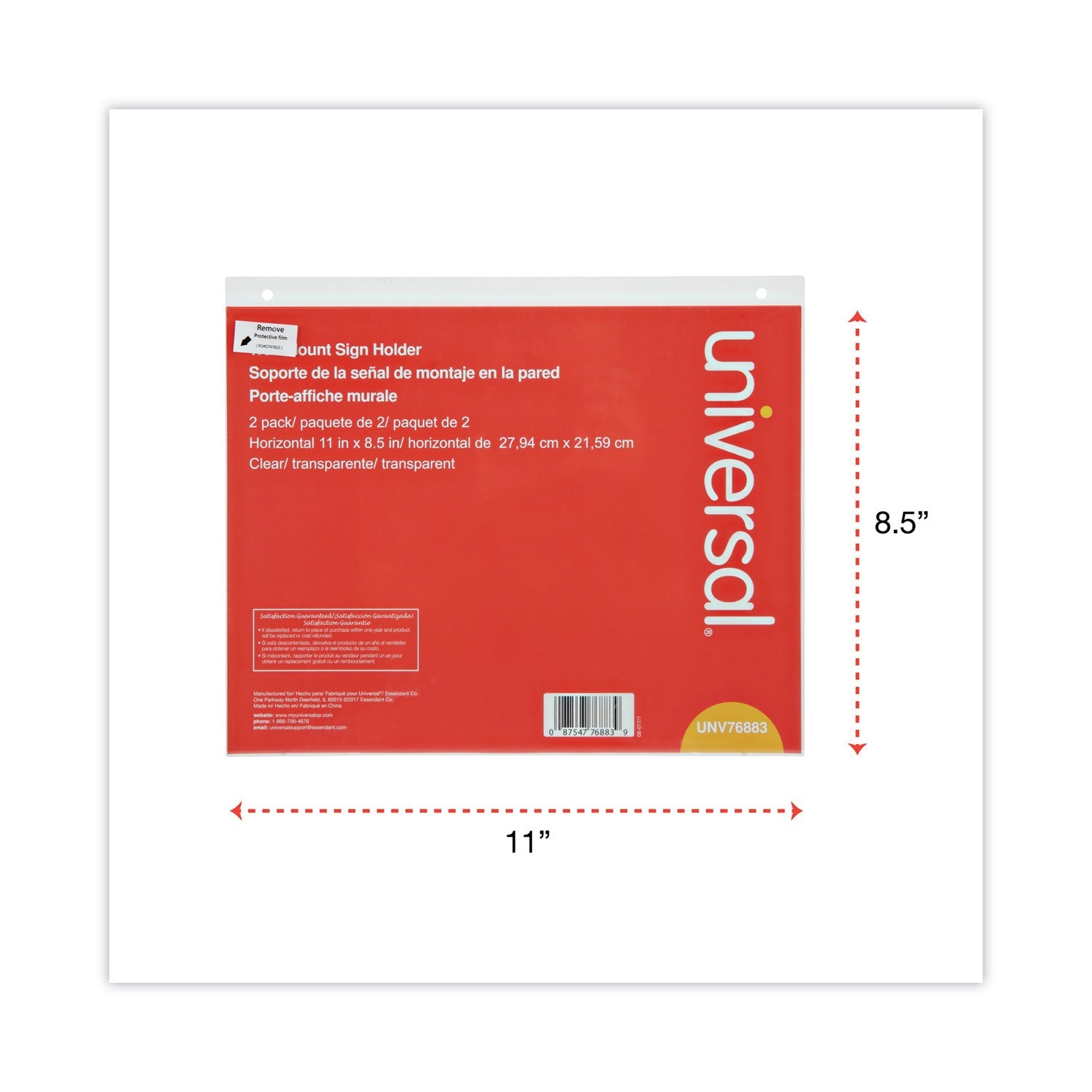 universal-wall-mount-sign-holder-num-unv76883_4