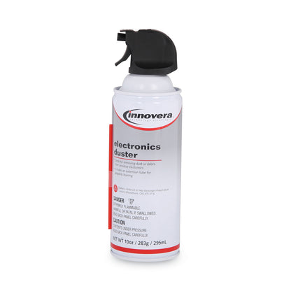 Innovera® Compressed Air Duster Cleaner, 10 oz Can, 6/Pack (IVR10016)