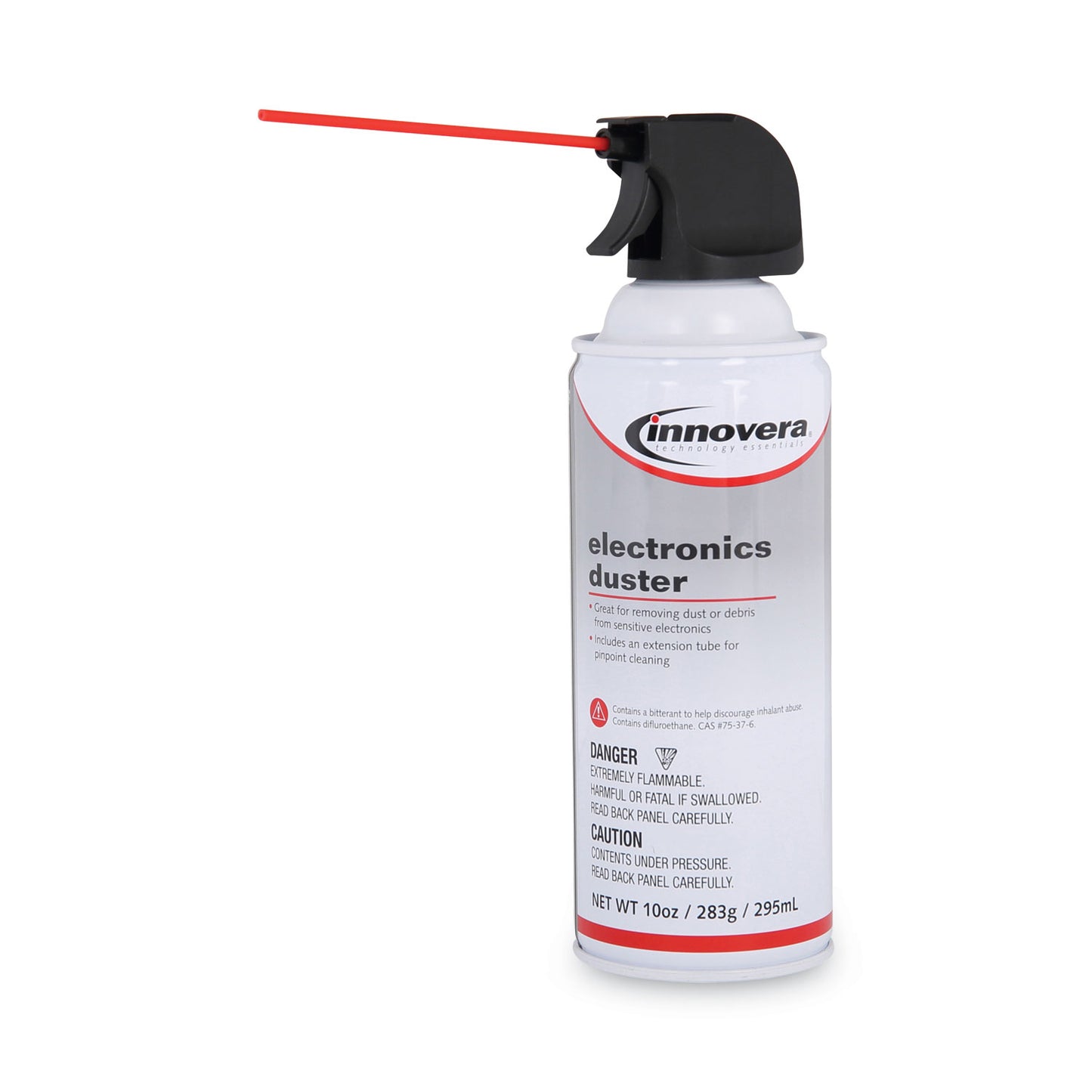 Innovera® Compressed Air Duster Cleaner, 10 oz Can, 6/Pack (IVR10016)