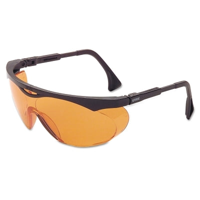 PIP Skyper® Eyewear, Orange Lens, Polycarbonate, Uvextreme AF, Black Frame, TPU (763-S1933X)