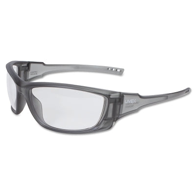 PIP A1500 Series Safety Eyewear, Clear Lens, Hard Coat, Gray Frame (763-S2160)