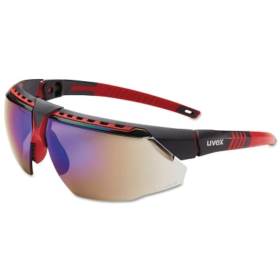 PIP Avatar Eyewear, Blue Mirror Lens, Hard Coat, Red Frame (763-S2863)