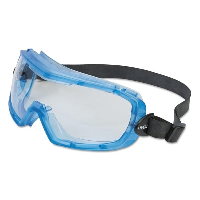 PIP Entity Goggles, Translucent Blue Frame, Clear Lens, Uvextra Antifog Coating (763-S3541X)