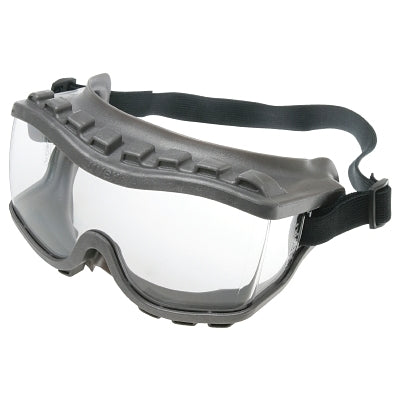 Honeywell Strategy Goggles, Clear/Gray, Uvextra Antifog Coating, Fabric, Indirect Vent (763-S3815)