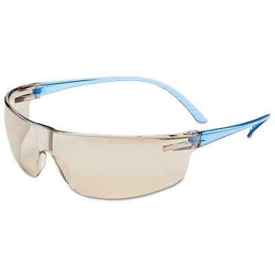 Honeywell SVP 200 Series Eyewear, Blue Mirror Lens, Hard Coat, Blue Frame (763-SVP206)