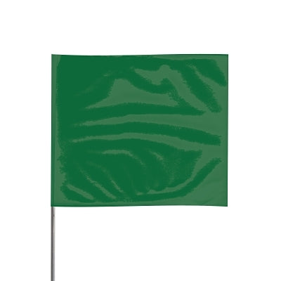 Presco Stake Flag, 2 in x 3 in, 18 in H, Green (764-2318G)