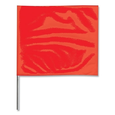 Presco Stake Flag, 2 in x 3 in, 21 in H, Red (764-2321R)