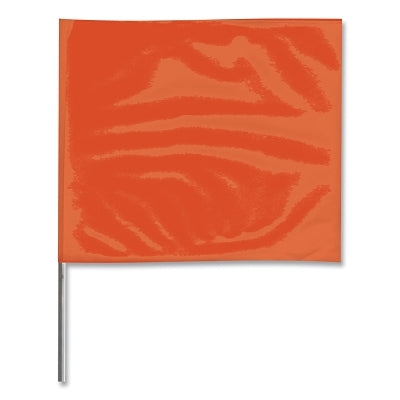 Presco Stake Flag, 4 in x 5 in, 21 in H, Orange (764-4521O)