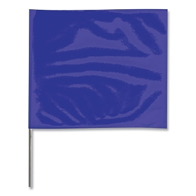 Presco Stake Flag, 4 in x 5 in, 24 in H, Blue (764-4524B)