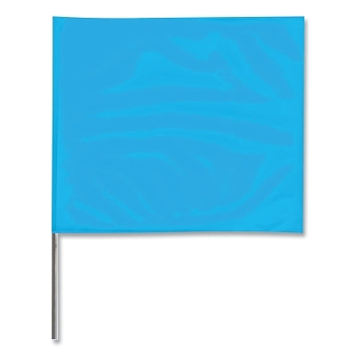 Presco Stake Flag, 4 in x 5 in, 24 in H, Blue Glo (764-4524BG)