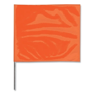 Presco Stake Flag, 4 in x 5 in, 30 in H, Orange Glo (764-4530OG)