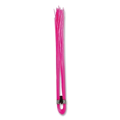 Presco Marking Whisker, 6 in Height, Plastic, Pink Glo (764-W6-PG)